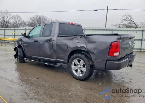 2018 Ram 1500 St from USA, damaged, VIN 1C6RR7FGXJS334656